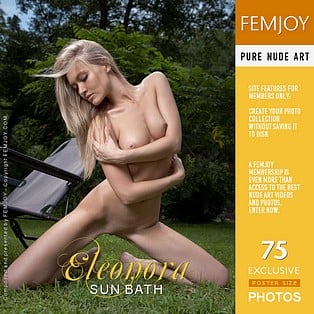 Sun Bath : Nelly A from FemJoy, 25 May 2013